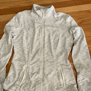 White/gray - XS zip up